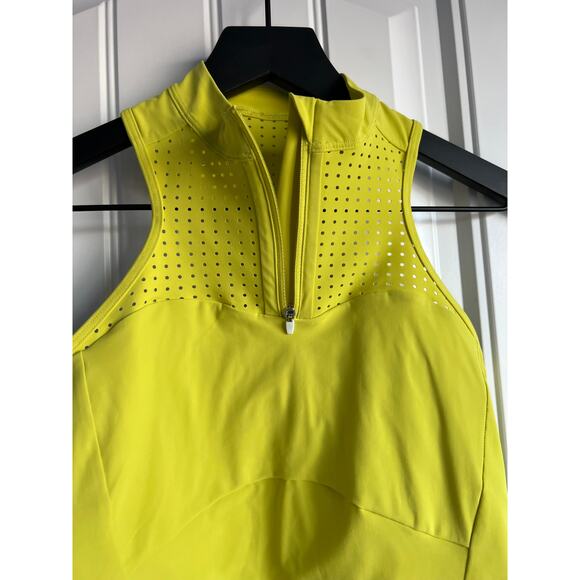 Lululemon Unleash Strength Sports Bra - Yellow Serpentine - Size 6 - Picture 2 of 4